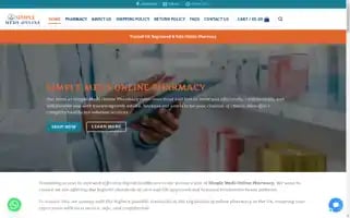 Simplemedsonline.uk Screenshot 2024-05-22 20:24:30