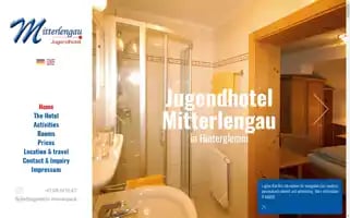 Jugendhotel-mitterlengau.at Screenshot 2024-04-15 09:33:30