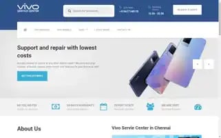 Vivoservicecenterinchennai.co.in Screenshot 2024-05-21 21:39:22