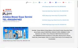 Antalyabeyazesyateknikservis07.com Screenshot 2024-05-22 21:04:33