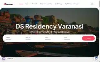 Dsresidencyhomestay.com Screenshot 2024-06-26 01:02:48