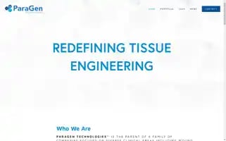 Paragentechnologies.com Screenshot 2024-07-03 18:39:12