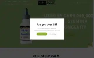 Hempgummiesforless.com Screenshot 2024-05-28 22:36:11