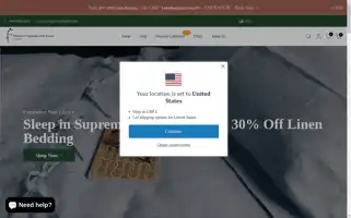Fergusonsirishlinen.com Screenshot 2024-05-04 11:41:11