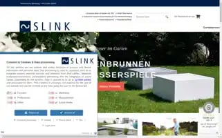 Gartenbrunnen-slink.de Screenshot 2024-07-04 14:36:30