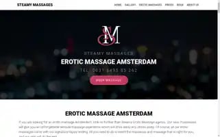 Steamymassages.com Screenshot 2024-07-05 19:41:14