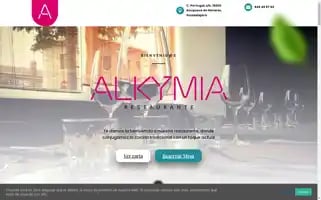 Alkymiarestaurante.com Screenshot 2024-07-09 18:06:09