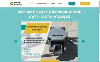 Examen-telepilote.fr Screenshot 2024-05-27 21:19:16