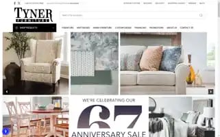 Tynerfurniture.com Screenshot 2024-05-16 22:34:51