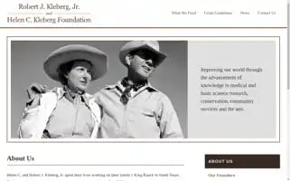 Klebergfoundation.org Screenshot 2024-06-30 13:52:07
