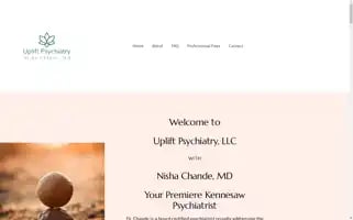 Upliftpsychiatry.com Screenshot 2024-05-28 05:32:39