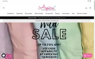 Aspiredancecollections.com.au Screenshot 2024-05-08 14:47:46