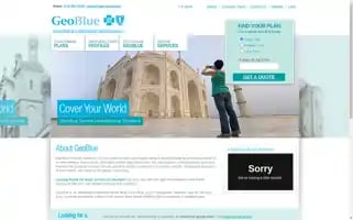 Geobluetravelinsurance.com Screenshot 2024-04-23 16:39:15