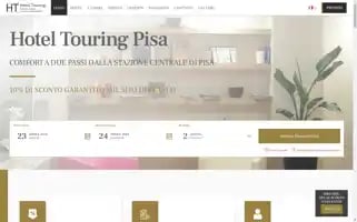 Hoteltouringpisa.it Screenshot 2024-04-23 01:26:46