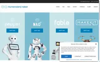 Humanoidnyrobot.sk Screenshot 2024-06-15 22:08:39