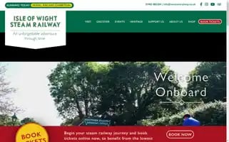 Iwsteamrailway.co.uk Screenshot 2024-05-12 11:24:01
