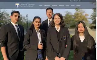 Columbiaacademy.ca Screenshot 2024-06-28 04:47:26