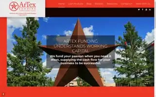 Artexfunding.com Screenshot 2024-07-06 09:09:44