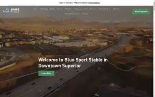 Bluesportstable.com Screenshot 2024-07-07 09:14:12