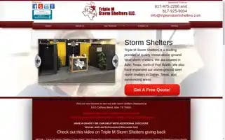 Stormsheltersfortworth.com Screenshot 2024-05-14 02:37:02