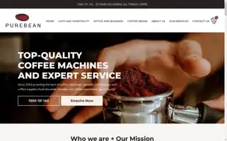 Purebean.com.au Screenshot 2024-06-11 07:57:22