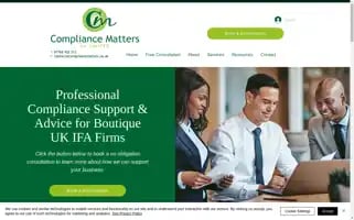 Compliancematters.co.uk Screenshot 2024-05-09 05:30:29