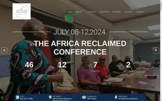 Africareclaimed.net Screenshot 2024-05-26 18:53:00