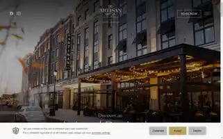 Theartisanhotelattuscanvillage.com Screenshot 2024-04-19 11:59:52