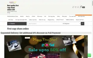 Shoesinkart.com Screenshot 2024-05-18 22:58:41