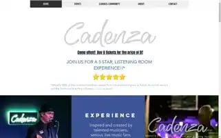 Cadenzafreeport.com Screenshot 2024-07-06 22:17:40