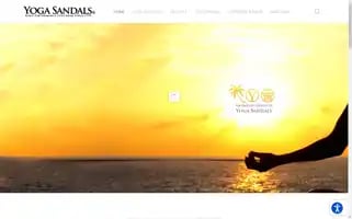 Yogasandals.com Screenshot 2024-05-15 08:43:23