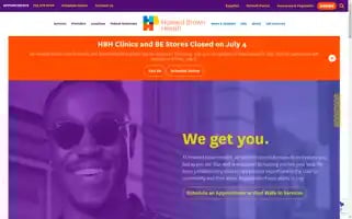 Howardbrown.org Screenshot 2024-07-03 06:00:41