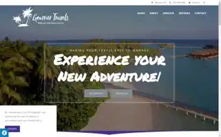 Gourriertravels.com Screenshot 2024-04-16 11:45:21