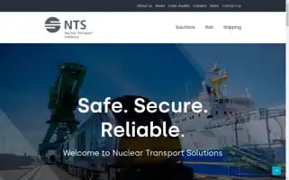 Nucleartransportsolutions.com Screenshot 2024-06-29 17:00:47