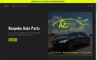 Azautodecals.com Screenshot 2024-04-27 06:57:31