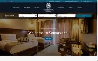 Koshhavuz-hotel.com Screenshot 2024-04-17 14:03:02
