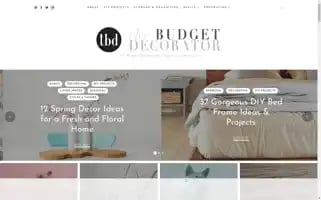 Thebudgetdecorator.com Screenshot 2024-05-14 07:43:32