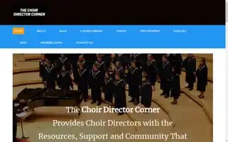 Choirdirectorcorner.com Screenshot 2024-06-11 10:10:28