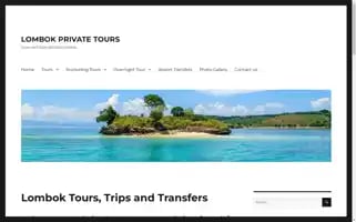 Lombokprivatetour.com Screenshot 2024-04-15 20:55:10