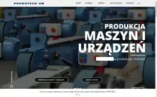 Promotech-km.pl Screenshot 2024-07-10 00:01:59