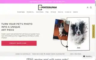 Posterandpaw.com.au Screenshot 2024-04-27 09:22:57