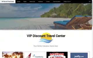 Vipdiscounttravelcenter.com Screenshot 2024-04-15 16:32:07