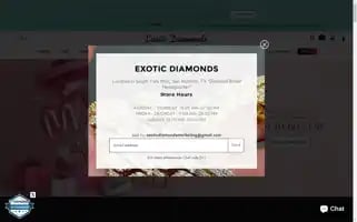 Exoticdiamondsa.com Screenshot 2024-05-04 09:46:31