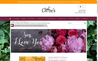 Chloesflowers.com Screenshot 2024-05-15 17:24:30