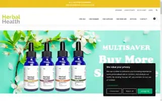 Herbalhealthcbd.co.uk Screenshot 2024-06-12 01:55:20