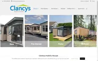 Clancysmobilehomes.ie Screenshot 2024-05-15 17:36:08