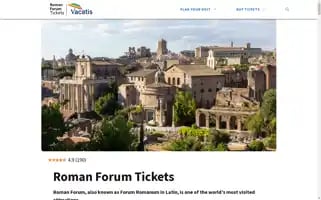 Roman-forum-tickets.com Screenshot 2024-04-22 18:00:49