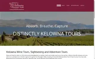 Distinctlykelownatours.ca Screenshot 2024-04-19 07:49:18