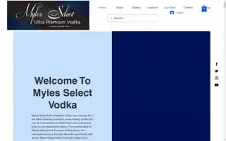 Mylesselectvodka.com Screenshot 2024-05-16 09:07:40