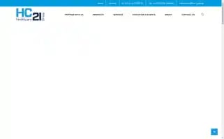 Healthcare21.eu Screenshot 2024-07-09 23:44:08